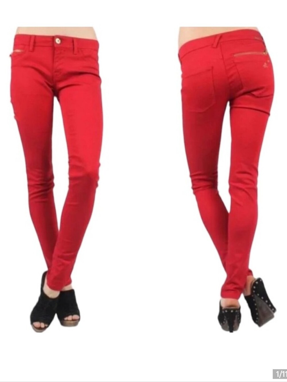 DL 1961 Amanda Skinny Jean in Pout, Size 25, 30" Long - Picture 2 of 11